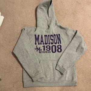 James Madison University JMU hoodie sweatshirt